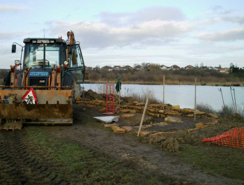 Artworks under construction